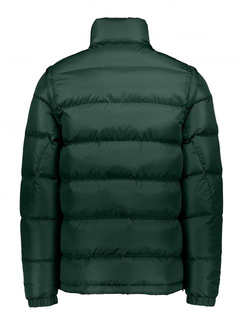 JARRAD Down jacket with detachable sleeves pine grove / dec chocolate - Men's down jackets