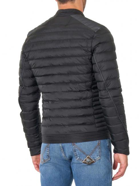 JEDO Short down jacket with zip asphaltp - Men's down jackets