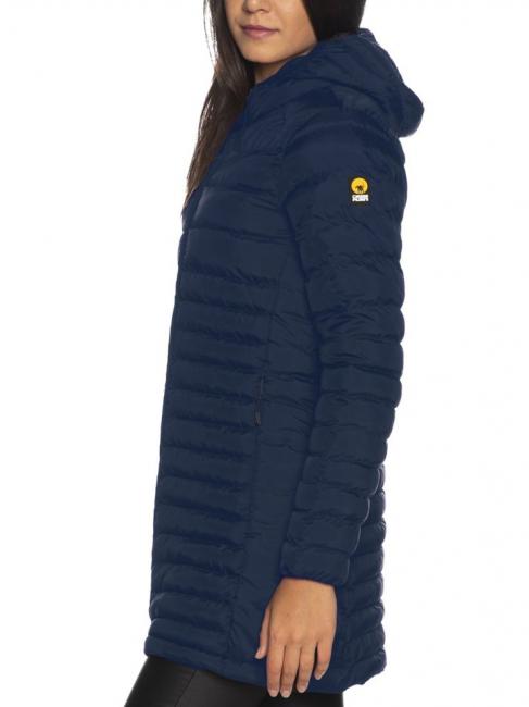 ANNAMARIE Long down jacket with hood liger blue - Women's down jackets