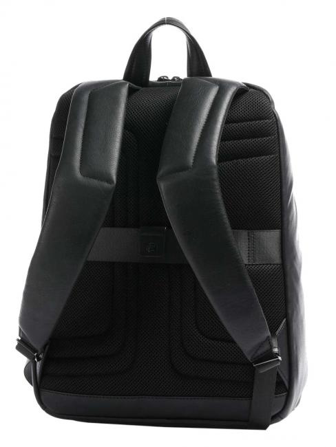 W103 Leather backpack, 15.6 "pc holder Black - Laptop backpacks
