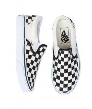 VANS CLASSIC SLIP-ON CLASSIC Slip on for women blk & whtchckerbo - Unisex shoes - 5