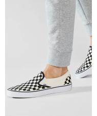 VANS CLASSIC SLIP-ON CLASSIC Slip on for women blk & whtchckerbo - Unisex shoes - 9