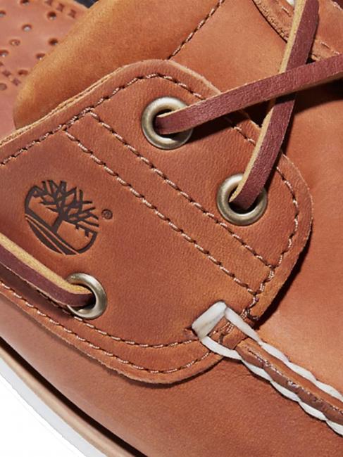 Classic Boat 2 Eye Leather boat shoes apricot buff - Men&rsquo;s shoes