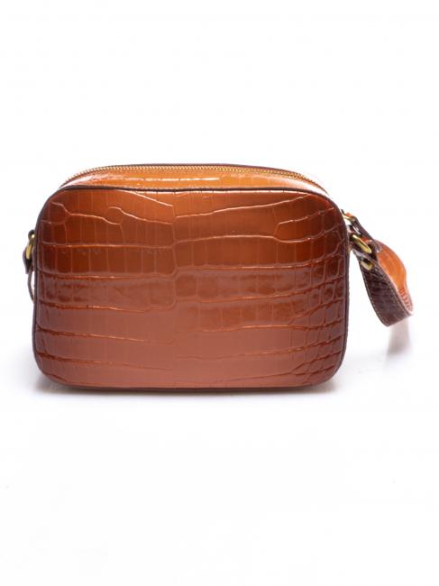 Mini bag a tracolla in pelle stampa coccodrillo  stcocco shaded tan powder - Women&rsquo;s Bags