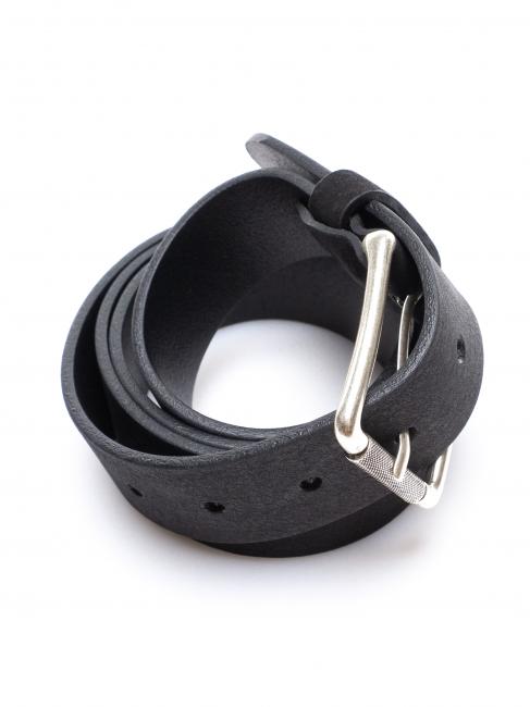 Cintura in pelle, accorciabile su misura  black - Belts
