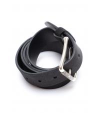 LA MARTINA Cintura in pelle, accorciabile su misura  black - Belts - 3
