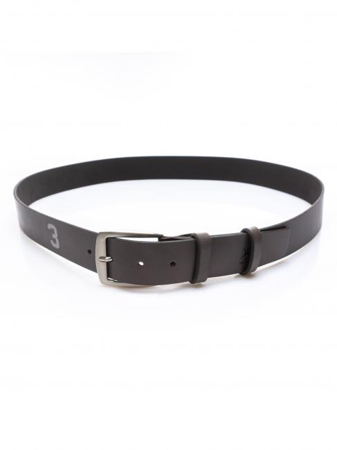 Cintura in pelle, accorciabile su misura  Brown - Belts