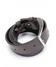 LA MARTINA Cintura in pelle, accorciabile su misura  Brown - Belts - 3