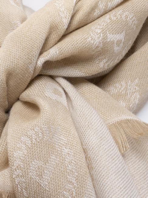 JAQUARD Scarf natural - Scarves