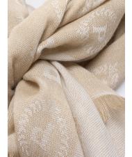 POLLINI JAQUARD Scarf natural - Scarves - 3