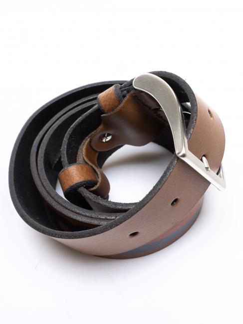 Cintura in pelle, accorciabile su misura  tan - Belts