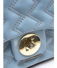 LA MARTINA BRIANA Quilted mini bag with shoulder strap light blue - Women&rsquo;s Bags - 3