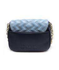 LA MARTINA BRIANA Quilted mini bag with shoulder strap light blue - Women&rsquo;s Bags - 4