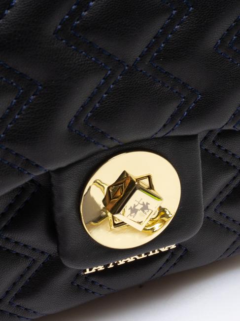 BRIANA Quilted mini bag with shoulder strap black - Women&rsquo;s Bags
