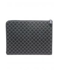 TRUSSARDI MONOGRAM ARCHITETTONICO Storage bag blackmulti - Tablet holder& Organizer - 4