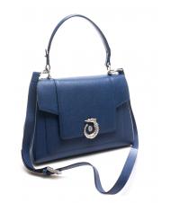 TRUSSARDI Borsa a cartelletta con tracolla  blu arge inv - Women&rsquo;s Bags - 2