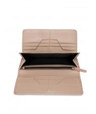 TOSCA BLU BASIC Large leather wallet with flap mud - Women&rsquo;s Wallets - 2