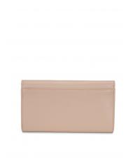 TOSCA BLU BASIC Large leather wallet with flap mud - Women&rsquo;s Wallets - 3