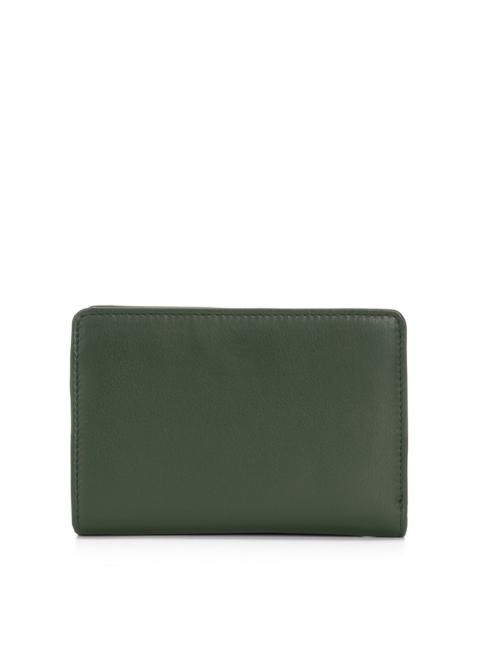 BASIC Medium leather wallet green - Women&rsquo;s Wallets