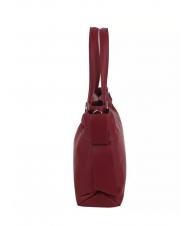 TOSCA BLU SOTTOBOSCO Shoulder bag in leather with shoulder strap dark red - Women&rsquo;s Bags - 3