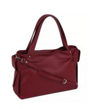 TOSCA BLU SOTTOBOSCO Shoulder bag in leather with shoulder strap dark red - Women&rsquo;s Bags - 4