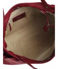 TOSCA BLU SOTTOBOSCO Shoulder bag in leather with shoulder strap dark red - Women&rsquo;s Bags - 5