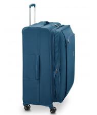 DELSEY MONTMARTRE AIR 2.0 Large trolley, expandable ice blue - Semi-rigid Trolley Cases - 4