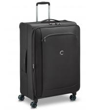 DELSEY MONTMARTRE AIR 2.0 Large trolley, expandable Black - Semi-rigid Trolley Cases - 3