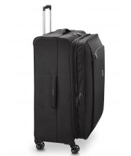 DELSEY MONTMARTRE AIR 2.0 Large trolley, expandable Black - Semi-rigid Trolley Cases - 4