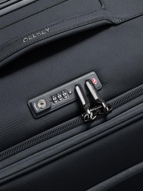 MONTMARTRE AIR 2.0 Large trolley, expandable Black - Semi-rigid Trolley Cases