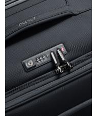 DELSEY MONTMARTRE AIR 2.0 Large trolley, expandable Black - Semi-rigid Trolley Cases - 5