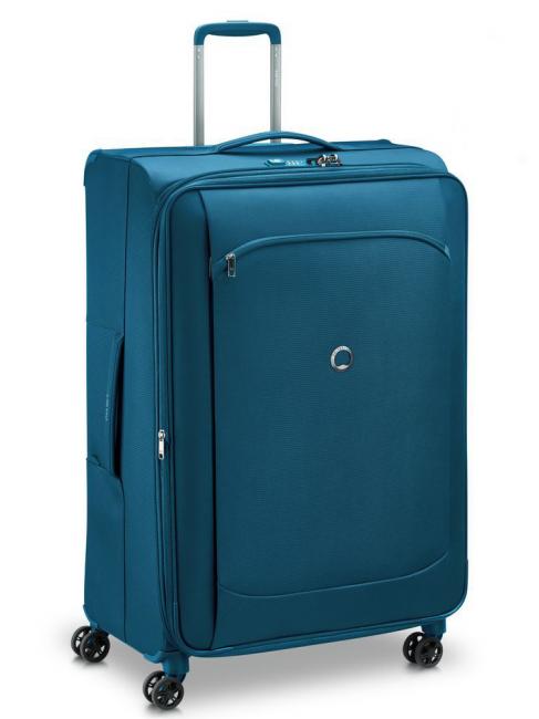 MONTMARTRE AIR 2.0 Extra Large trolley, expandable ice blue - Semi-rigid Trolley Cases