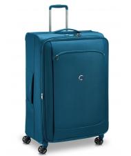DELSEY MONTMARTRE AIR 2.0 Extra Large trolley, expandable ice blue - Semi-rigid Trolley Cases - 3