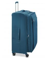 DELSEY MONTMARTRE AIR 2.0 Extra Large trolley, expandable ice blue - Semi-rigid Trolley Cases - 4