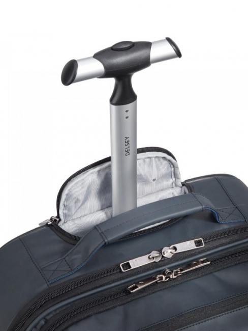 PARVIS PLUS Hand luggage trolley backpack, 17 "pc holder GREY - Hand luggage