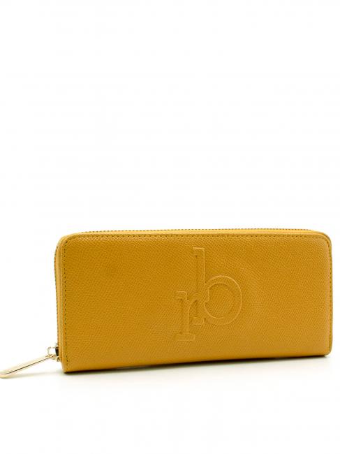 AGATA Large zip around wallet yellow - Women&rsquo;s Wallets