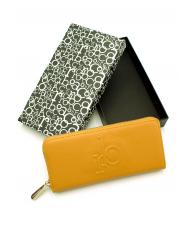 ROCCOBAROCCO AGATA Large zip around wallet yellow - Women&rsquo;s Wallets - 5