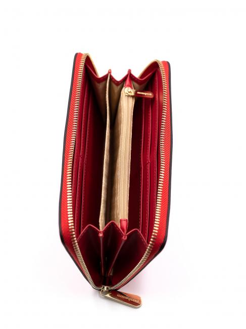 MOLLY Large zip around wallet red - Women&rsquo;s Wallets