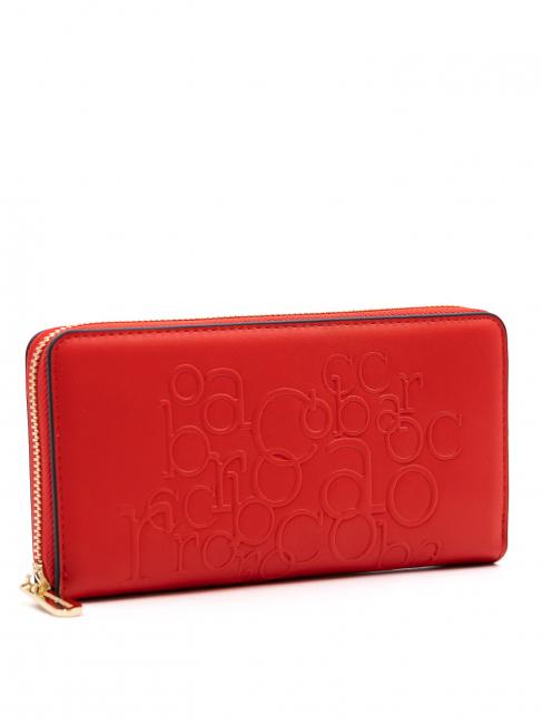 MOLLY Large zip around wallet red - Women&rsquo;s Wallets