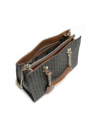 POLLINI Tapiro Handbag; with shoulder strap black brown - Women&rsquo;s Bags - 3