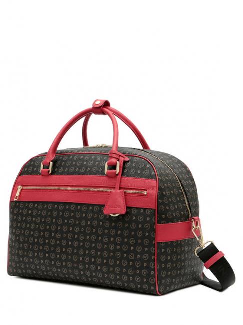 HERITAGE TRAVEL Duffle bag with shoulder strap black lacquer - Duffle bags