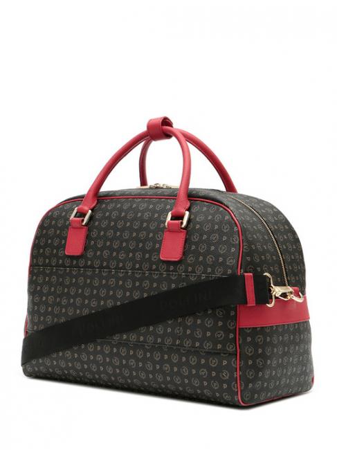 HERITAGE TRAVEL Duffle bag with shoulder strap black lacquer - Duffle bags