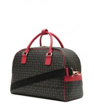 POLLINI HERITAGE TRAVEL Duffle bag with shoulder strap black lacquer - Duffle bags - 3