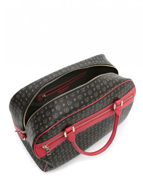 HERITAGE TRAVEL Duffle bag with shoulder strap black lacquer - Duffle bags