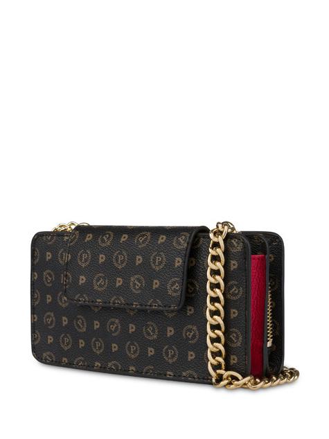 HERITAGE CLASSIC Clutch with shoulder strap black lacquer - Women&rsquo;s Bags