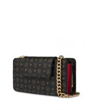POLLINI HERITAGE CLASSIC Clutch with shoulder strap black lacquer - Women&rsquo;s Bags - 2