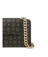 POLLINI HERITAGE CLASSIC Clutch with shoulder strap black lacquer - Women&rsquo;s Bags - 4