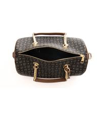 POLLINI Tapiro Handbag; with shoulder strap black brown - Women’s Bags - 5