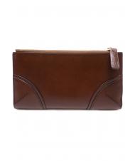 THE BRIDGE MATILDE Large leather wallet BROWN - Women&rsquo;s Wallets - 3