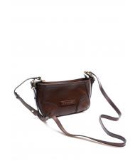 THE BRIDGE MATILDE Mini shoulder bag in leather BROWN - Women’s Bags - 2